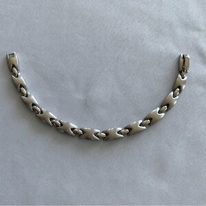 LNWOT Stainless Steel Bracelet Unisex 8”